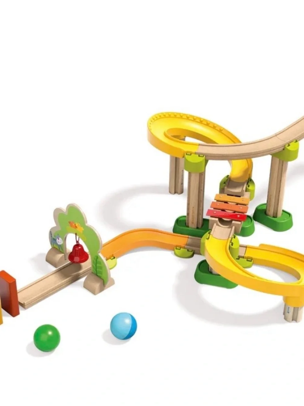 HABA KULLERBU Wooden BALL Marble Run Toy Track - MUSICAL MONTESSORI